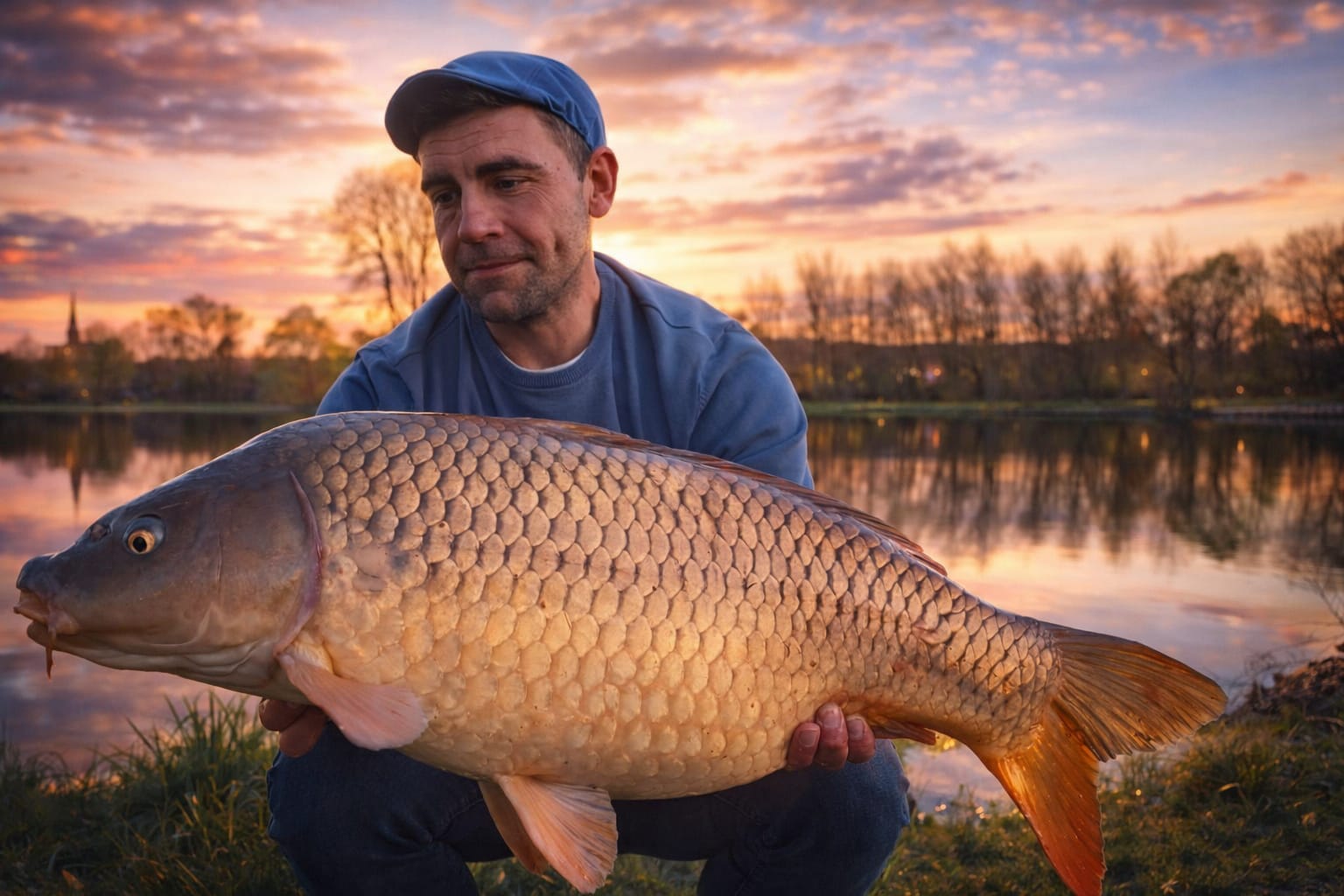 Jonathan membre de la team PandPBaits – pêcheur de carpe