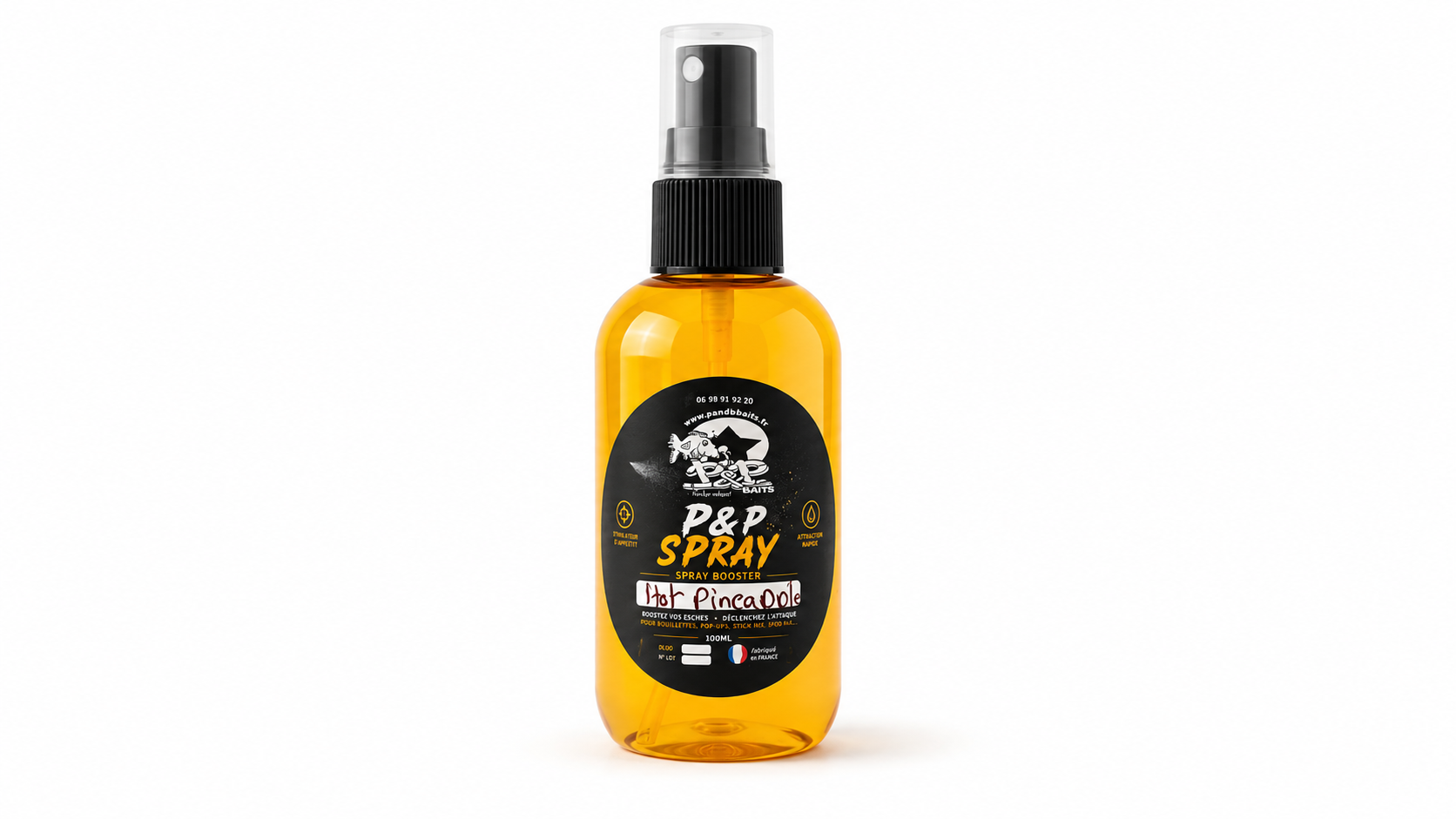 Spray Hot Pineapple P&P Baits